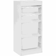 Beliani TOBIN - Commode-Wit-Vezelplaat
