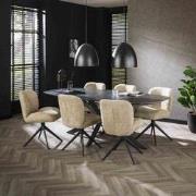 Eettafel Mysha Deens Ovaal Melamine 215x105 cm