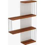 Wandplank met 4 legplanken H96 cm  CAMBEL