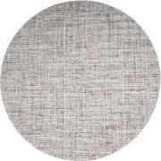 Vloerkleed Cross Grey/Beige - Rond ø160 cm