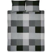 Ten Cate Katoenen Tweepersoons Dekbedovertrek - 200x200/220 - Block An...
