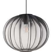 Beliani MARIETA - Hanglamp-Zwart-Nylon