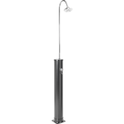 Beliani JUANILLO - Buitendouche-Zwart-RVS