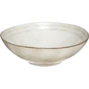 SG Saladekom Flower 24 cm doorsnede - Saladeschaal Beige