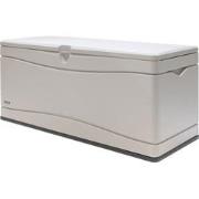 Lifetime Kunststof Kussenbox 495L - tuinkist 61x152x67cm - Lichtgrijs