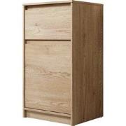 Meubella Schoenenkast Cuarto - Eiken - 47 cm