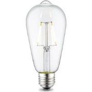 Edison Vintage LED filament lichtbron Drop - Helder - ST64 Deco - Retr...