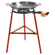 Garcima COMPLETE SET paella brander 40cm met standaard & paella pan 50...