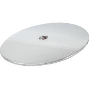 Afdekplaat ABS chroom voor douchebak sifon - Ø 115mm