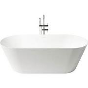 Vrijstaand acryl ligbad Leman 180x80cm glanzend wit