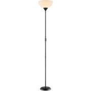 Moderne E27 LED Vloerlamp - 28/28/173.5 cm - Zwart - Metalen Staande L...
