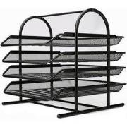 Decopatent® Brievenbak 4 vakken met 4 uitschuifbare lagen - Postbakje ...