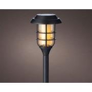 Solar stake light