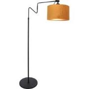 Anne Lighting - vloerlamp - Linstrom - zwart - metaal stof - schemerla...