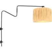 Anne Lighting - wandlamp - Linstrom - zwart - gras metaal - schemerlam...