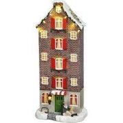 Canal house facade battery operated l12,5xb8,5xh28,5cm