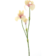 Iris spray Fletcher yellow 103 cm kunstbloem