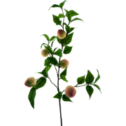 Peach spray orange 76 cm kunstbloem