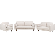 Beliani NURMO - Zitgroep-Beige-Polyester