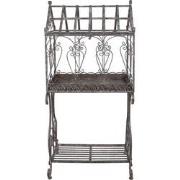 Clayre & Eef Planthouder  48x36x102 cm Bruin IJzer Plantenstandaard