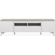Tv-meubel 2 deuren 1 lade L177 cm - BERTRIX