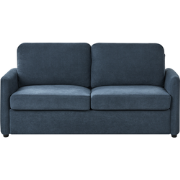 Beliani BENNAS - Slaapbank-Blauw-Polyester