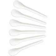 Fackelmann Eierlepels 14 cm 6 Stuks Wit