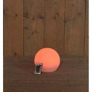 Solar bal 20 cm rgb led met afstandsbediening