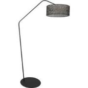 Anne Lighting - vloerlamp - ZigZag - zwart - metaal - booglamp - E27 -...