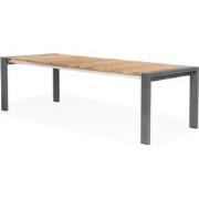 Rialto Verstelbare Tuintafel Teak 163/204x100x75 cm