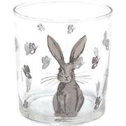 Clayre & Eef Waterglas  250 ml Glas Konijn Drinkbeker