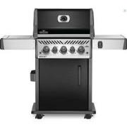 Rogue SE 425 met gietijzeren roosters zwart incl. draaispit