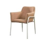 Take dining chair aluminium salix/wheat