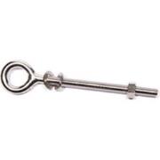 Platinum Bout met oog voor paal - M8 x 100 - RVS