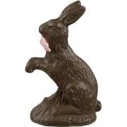 Clayre & Eef Decoratie Beeld Konijn 13 cm Bruin Kunststof