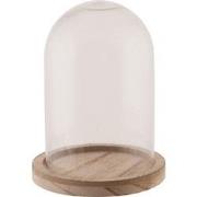 Stolp l11b11h13 cm transparant