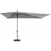 Stokparasol Asymetriq Asymetrique Sideway 360 x 220 cm light grey zonw...