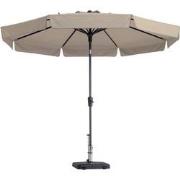 Stokparasol flores luxe 300 cm ecru grade 6 zonwering