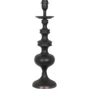 Anne Lighting - tafellamp - Lyons - zwart - hout - Ø 16cm - E27 - 3467...