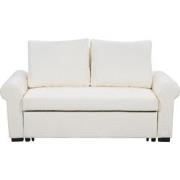 Beliani SILDA - Slaapbank-Wit-Polyester