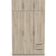 Kast 6 deuren en 2 laden Ghost - L119,4 cm