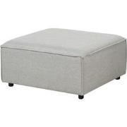 Beliani ARDAL - Ottomaan-Grijs-Polyester
