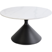 Beliani HAIWEE - Salontafel-Zwart-Gesinterde steen
