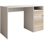 Meubella Bureau Babot - Wit 2 - 120 cm
