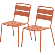 HESPERIDE HIXA Tuinstoelen - Eetkamerstoelen - voor buiten - set van 2...