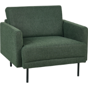 Beliani BREDA - Fauteuil-Groen-Polyester