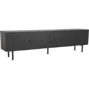 LABEL51 Tv-meubel Cotia - Zwart - Mangohout - 220cm