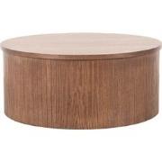 LABEL51 Salontafel Oliva - Walnoot - Eiken - 70 cm