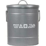 LABEL51 Opbergblik Wasmand - Grijs - Metaal - S