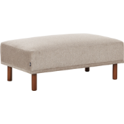 Beliani HOLT - Ottomaan-Beige-Polyester